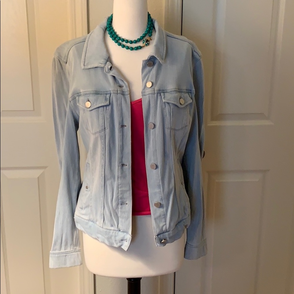 Liverpool Jean Co. Light Wash Denim / Jean Jacket